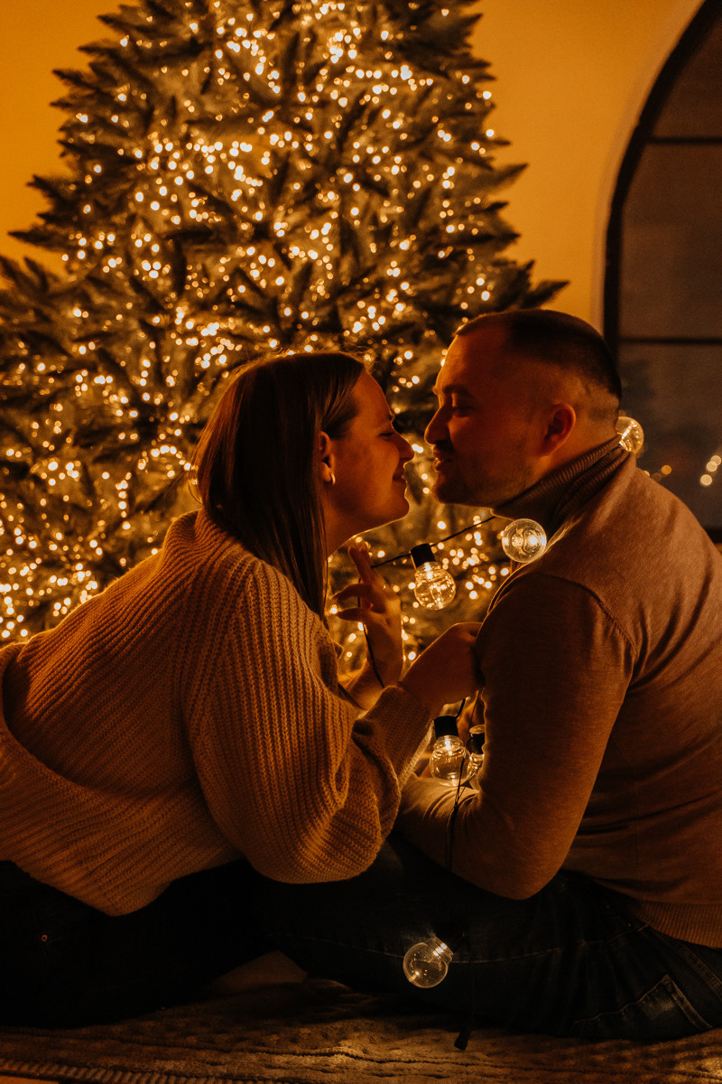 Новогодняя история Анны. Свадебный и семейный фотограф в Новосибирске Синицына Наталья