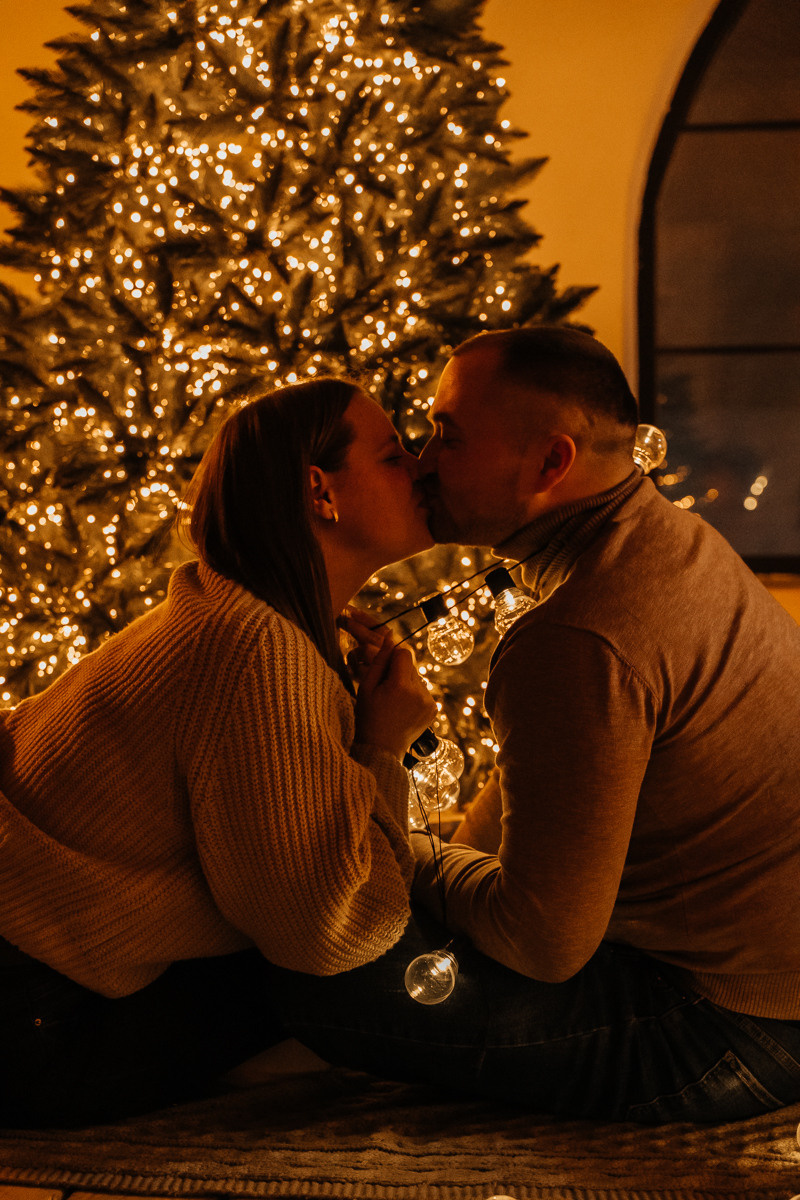 Новогодняя история Анны. Свадебный и семейный фотограф в Новосибирске Синицына Наталья