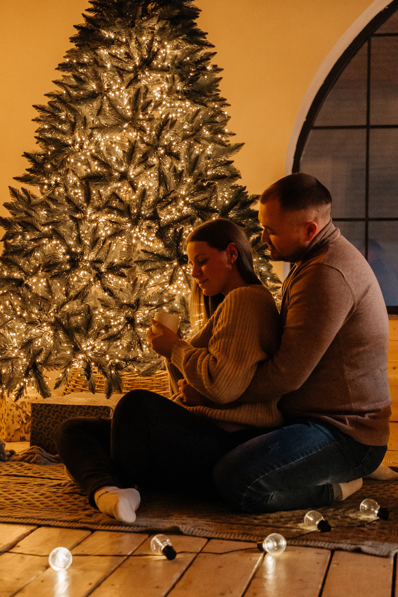 Новогодняя история Анны. Свадебный и семейный фотограф в Новосибирске Синицына Наталья