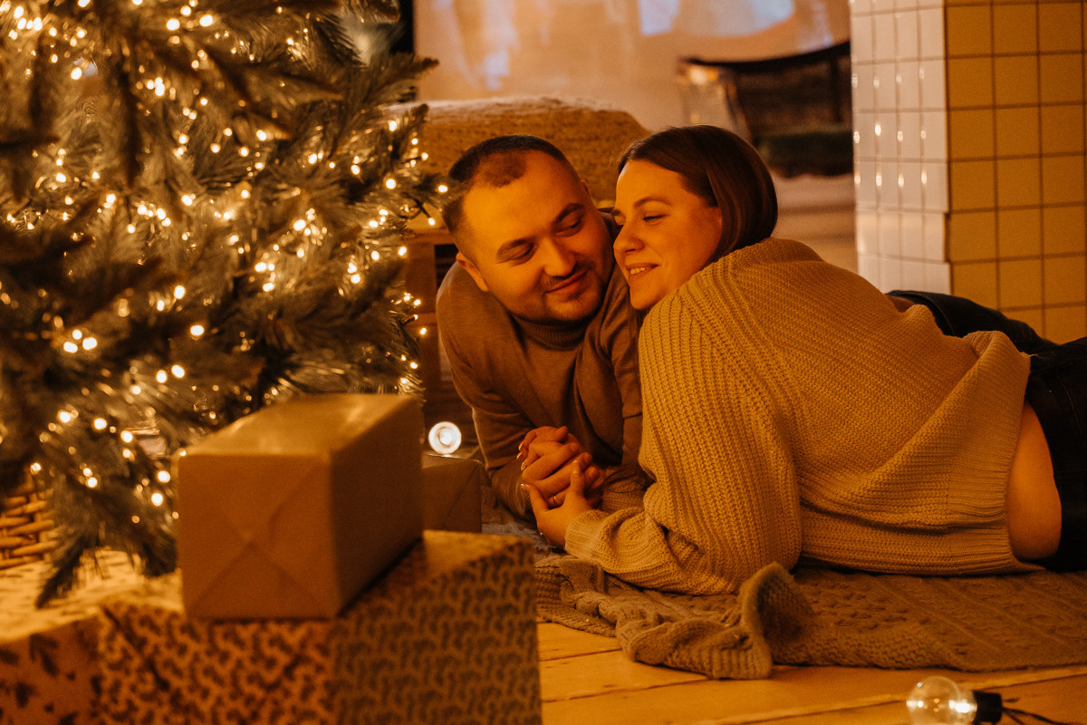 Новогодняя история Анны. Свадебный и семейный фотограф в Новосибирске Синицына Наталья