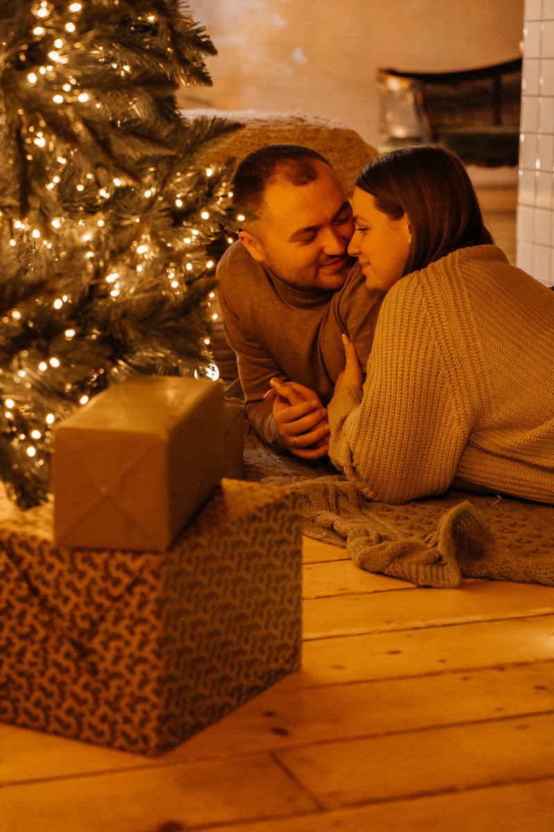 Новогодняя история Анны. Свадебный и семейный фотограф в Новосибирске Синицына Наталья