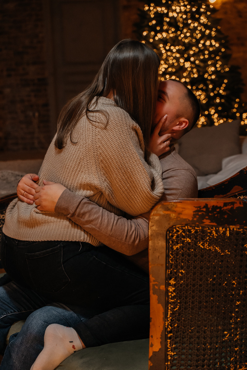 Новогодняя история Анны. Свадебный и семейный фотограф в Новосибирске Синицына Наталья