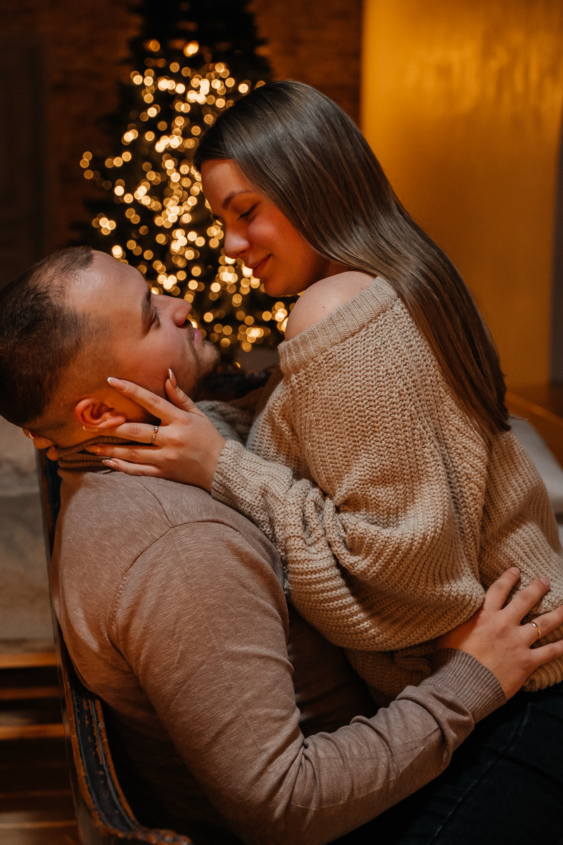 Новогодняя история Анны. Свадебный и семейный фотограф в Новосибирске Синицына Наталья