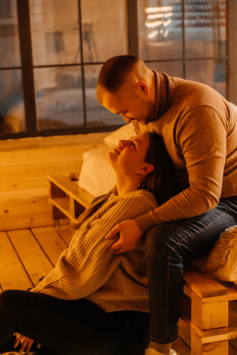 Новогодняя история Анны. Свадебный и семейный фотограф в Новосибирске Синицына Наталья