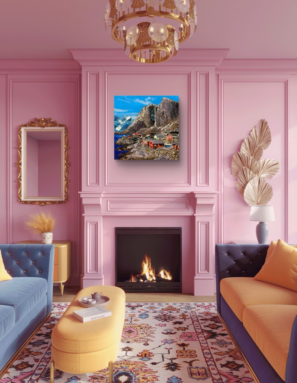 Серия «Города — великие творения рук человеческих». Картины пейзаж