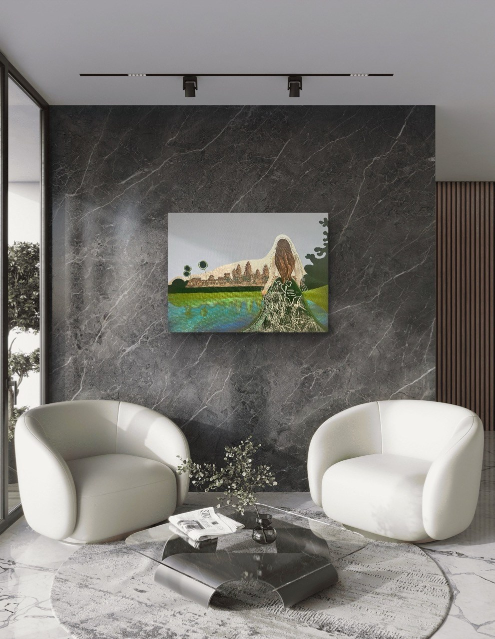 Серия «Волшебница Изумрудного Востока». Картины пейзаж