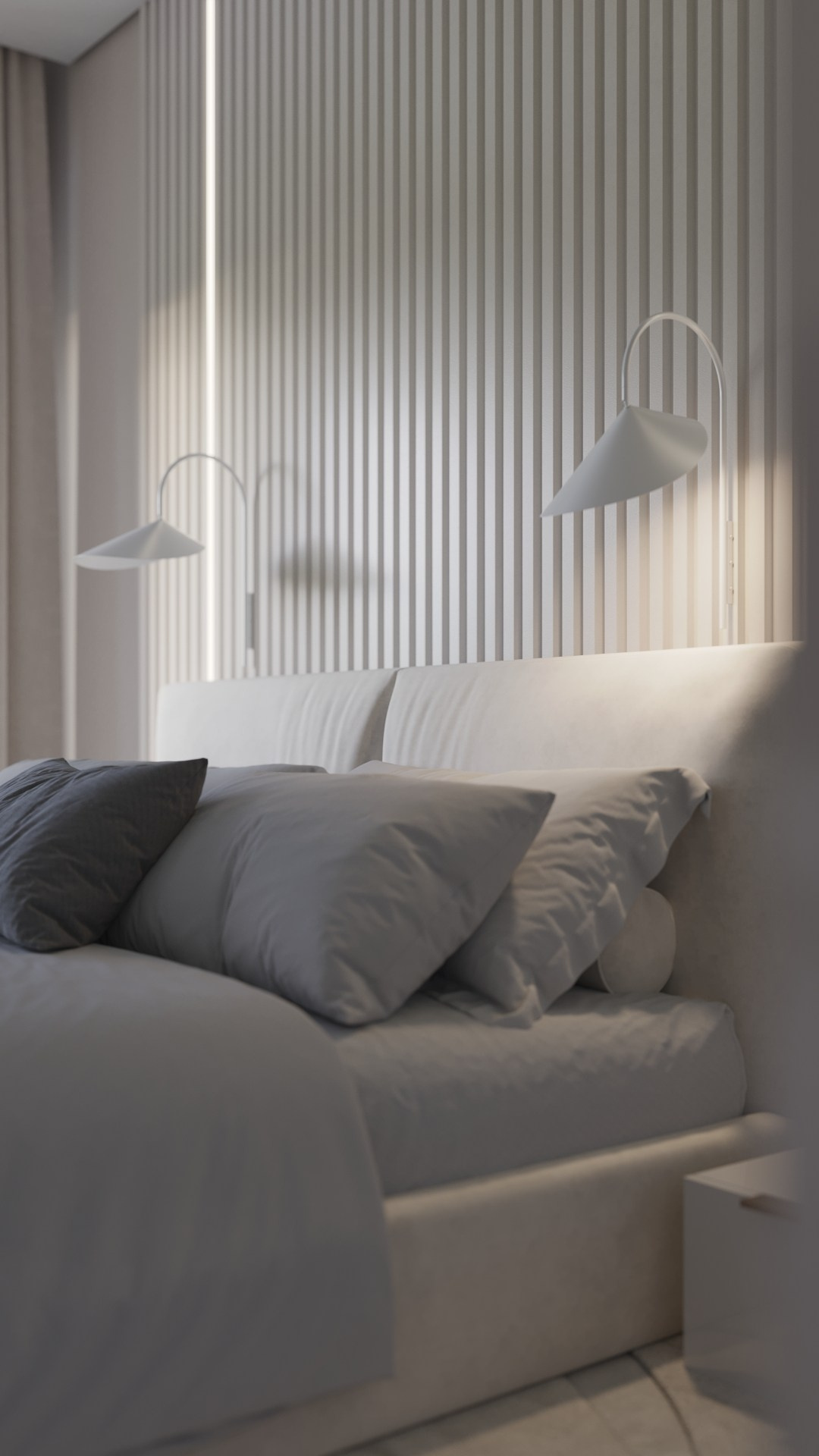 Г. Москва | m i n i m a l i s m. Лазарева Алёна — 3D визуализатор интерьеров