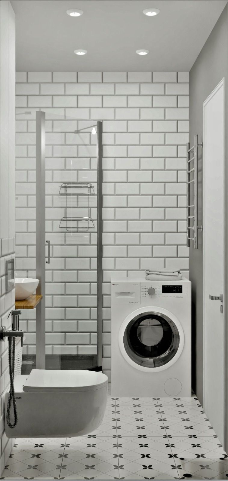 Примеры работ по дизайну ванных нашей студии. Дизайн-интерьера