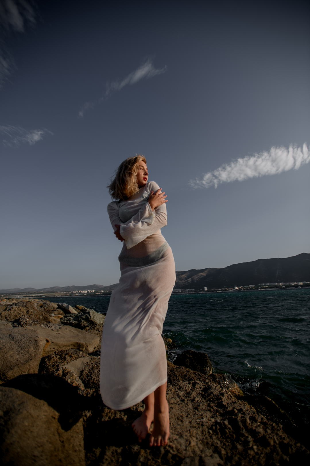 Индивидуальная фотосессия Анастасия на пляже Метрополь — фотограф Жанна Шестопалова