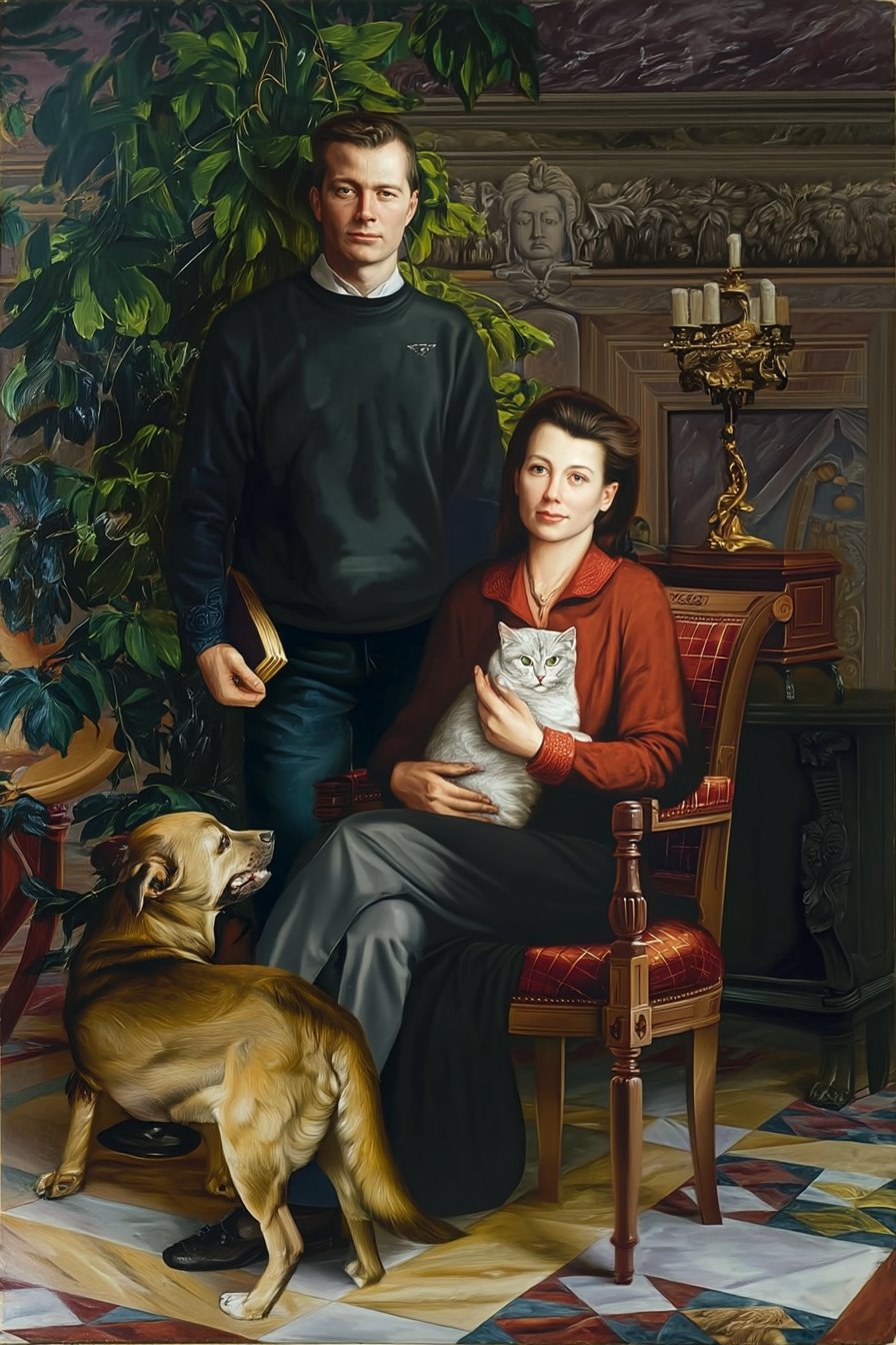 ПОРТРЕТ. Художник Дмитрий Рыжиков