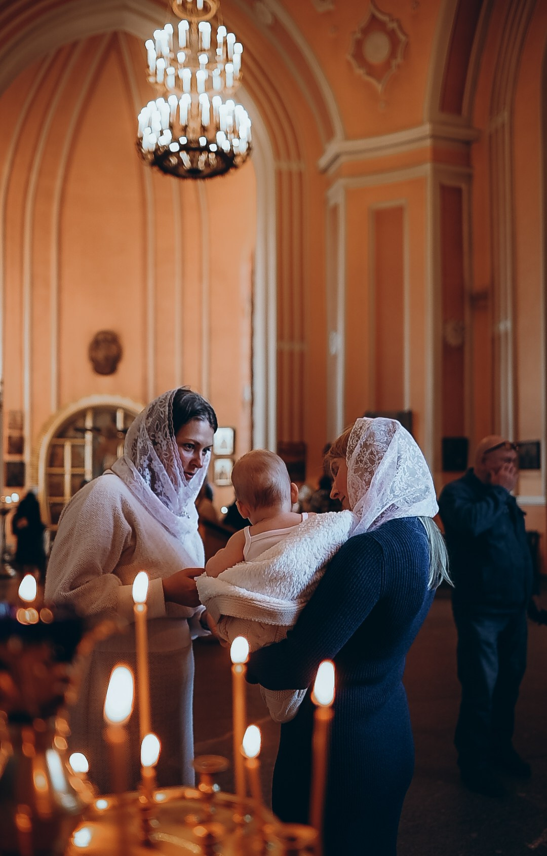 Крещение Любочки. Семейный и свадебный фотограф в Санкт-Петербурге Яна