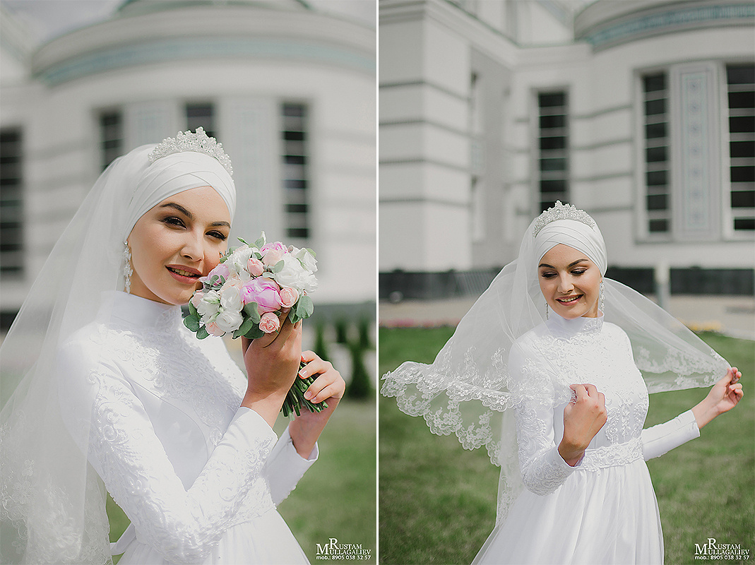 никах в мечети Ярдэм, платье на никах, мечеть Ярдэм, чтение никах, фотограф на никах