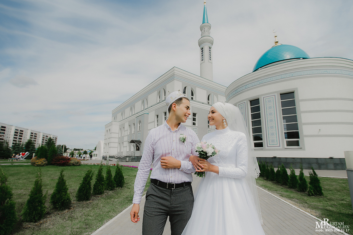никах в мечети Ярдэм, платье на никах, мечеть Ярдэм, чтение никах, фотограф на никах