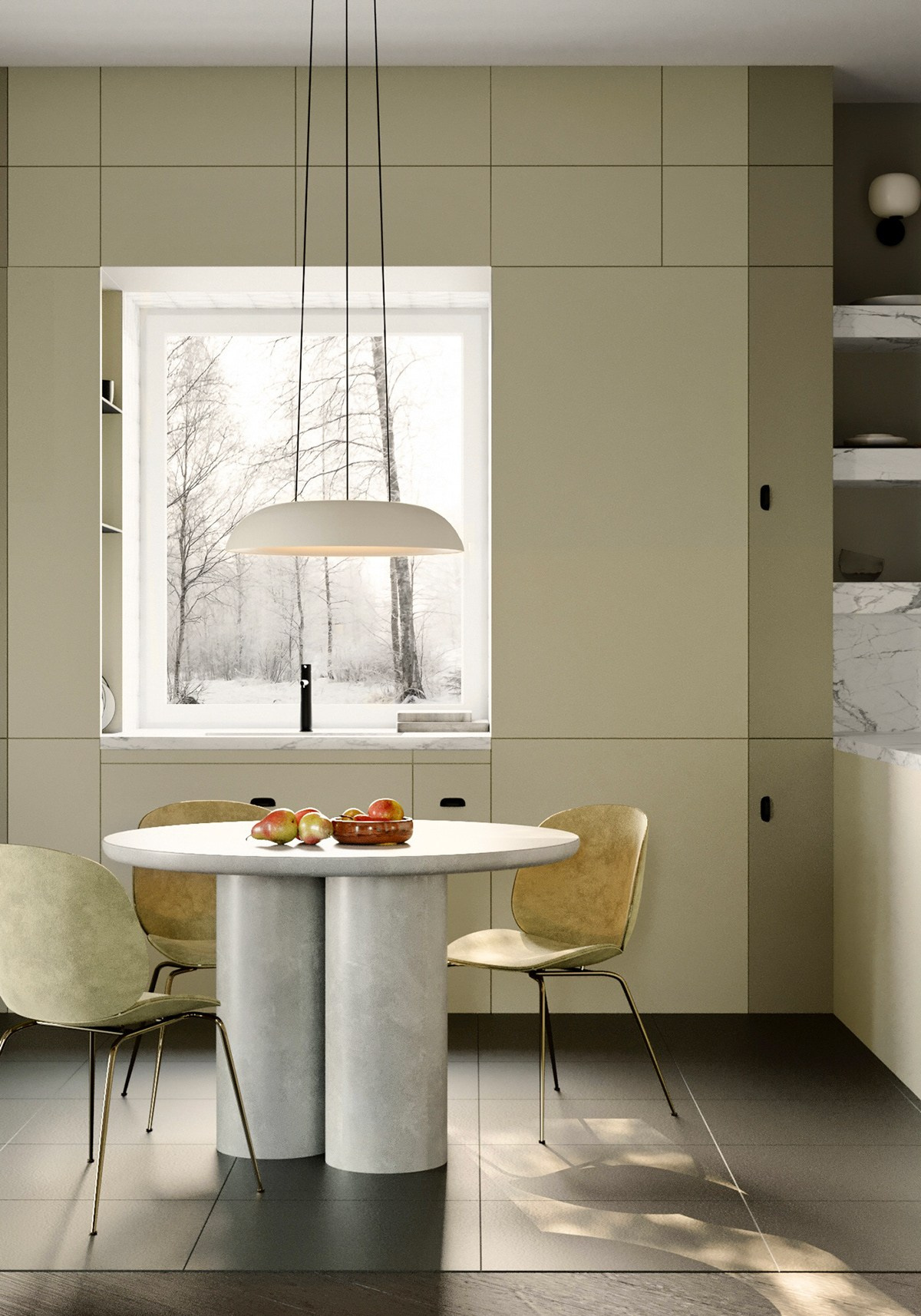 Частная резиденция. Дизайнер интерьера в Москве Екатерина Шаймердинова