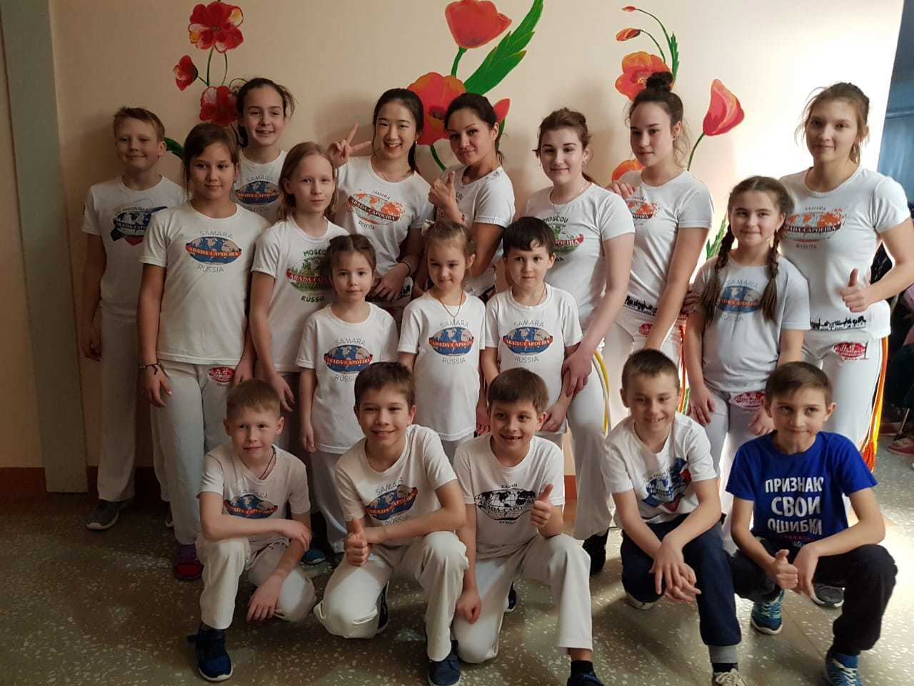 Показательное выступление перед ветеранами март 2019. Капоэйра в Казани ABADÁ-Capoeira