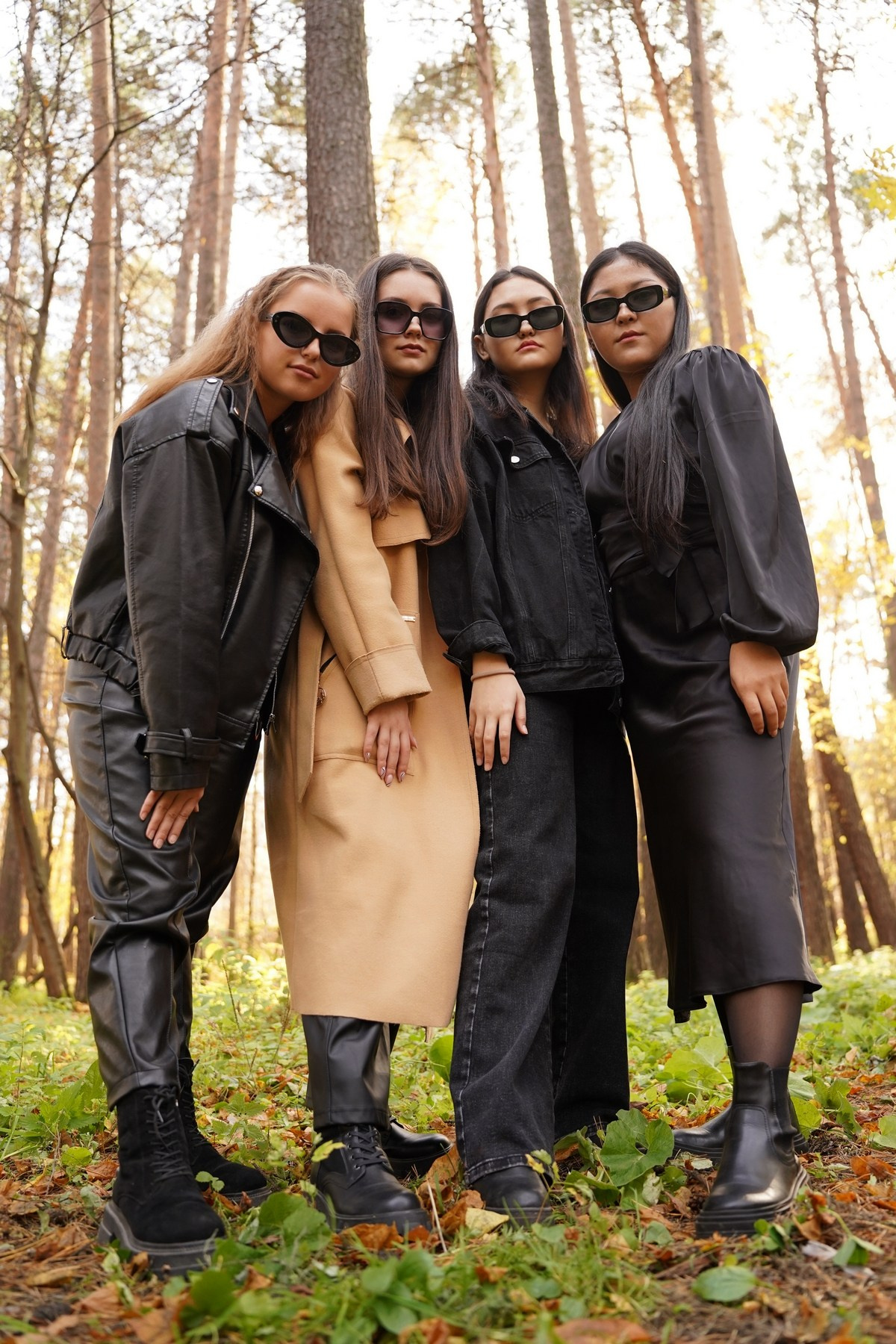 осенняя фотосессия для выпускного альбома красноярск, дивногорский медицинский техникум