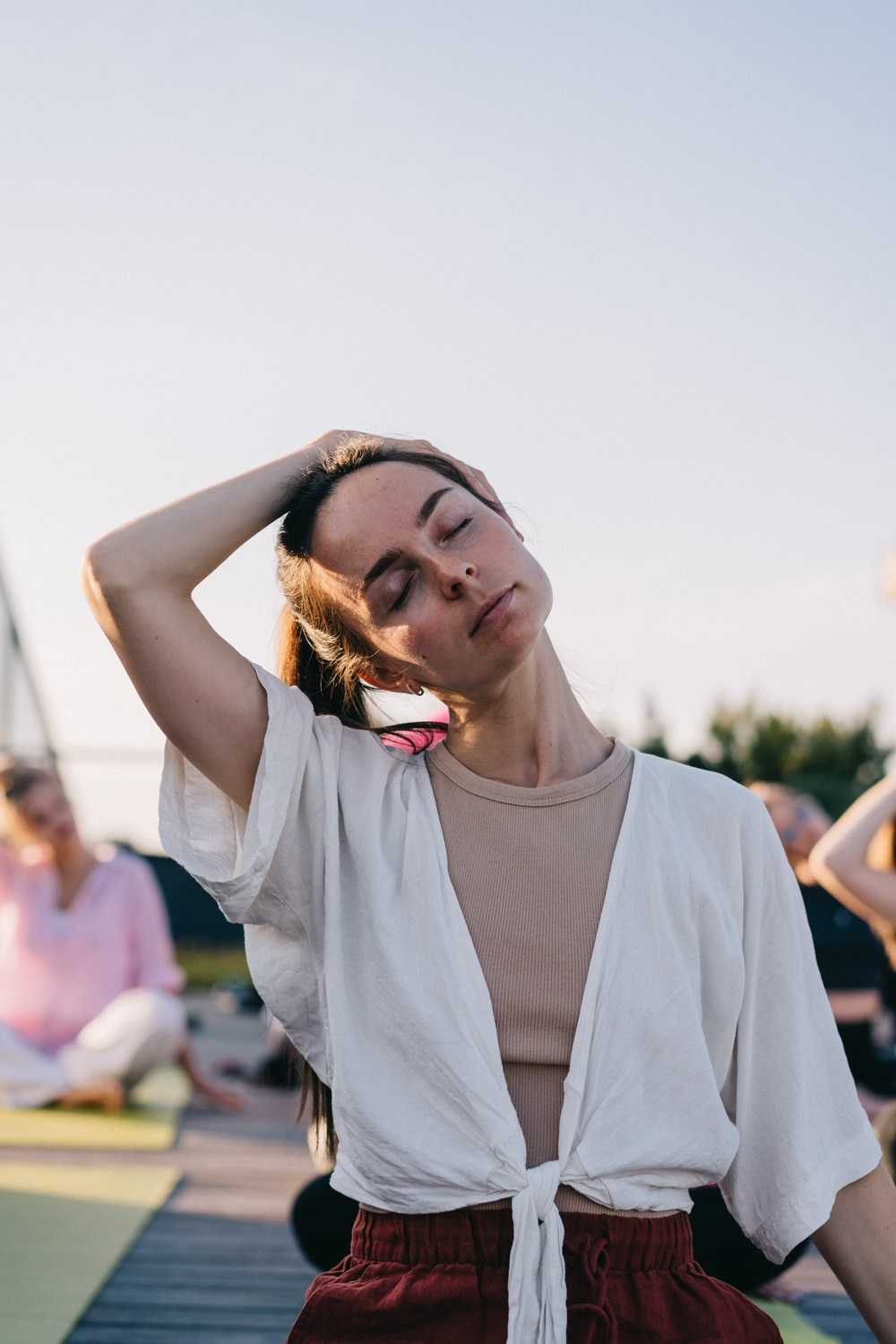 Summer Yoga Rave. Photographer in Vilnius