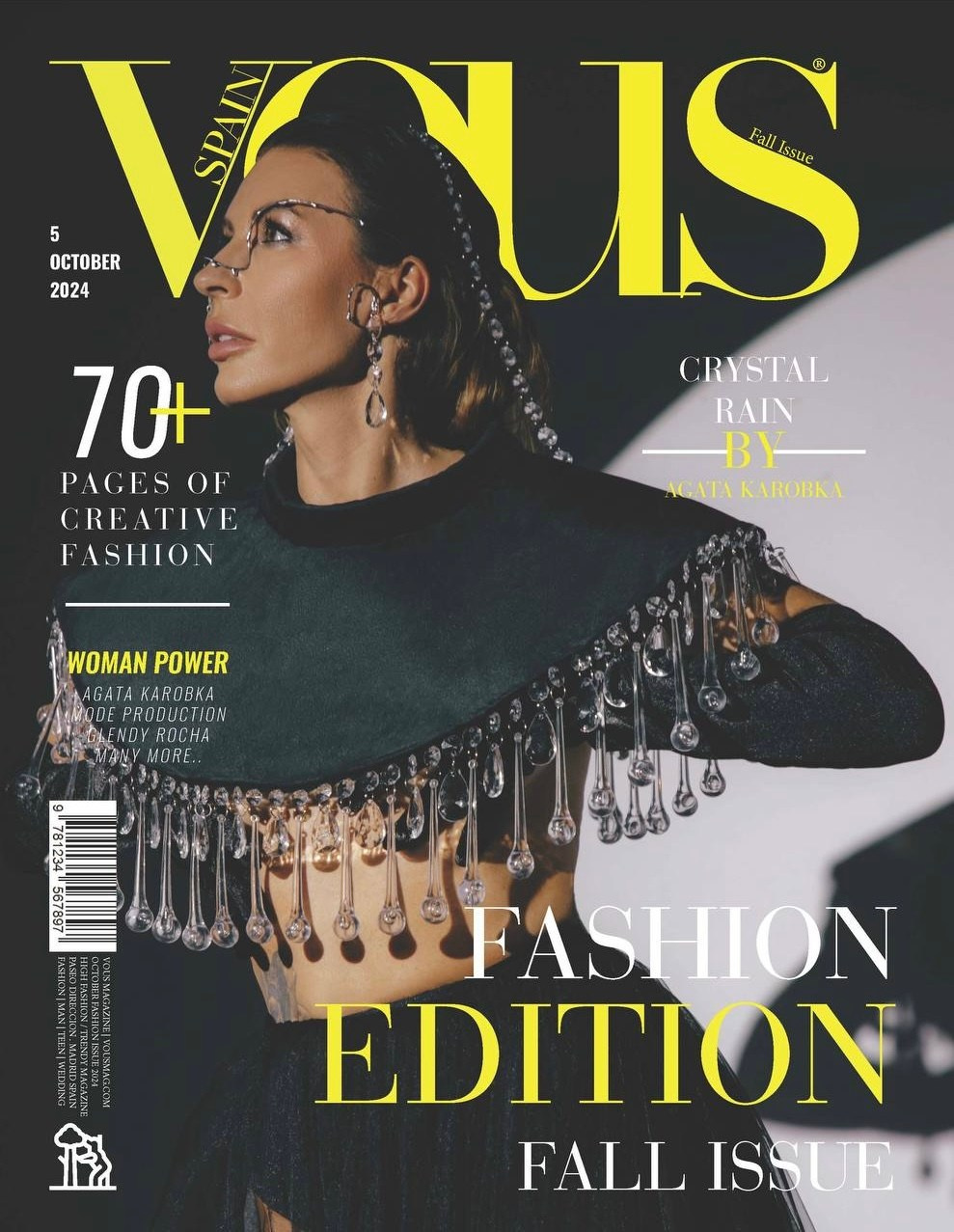 Обложки журналов. Art & Fashion фотограф Москва Анна Курмаева