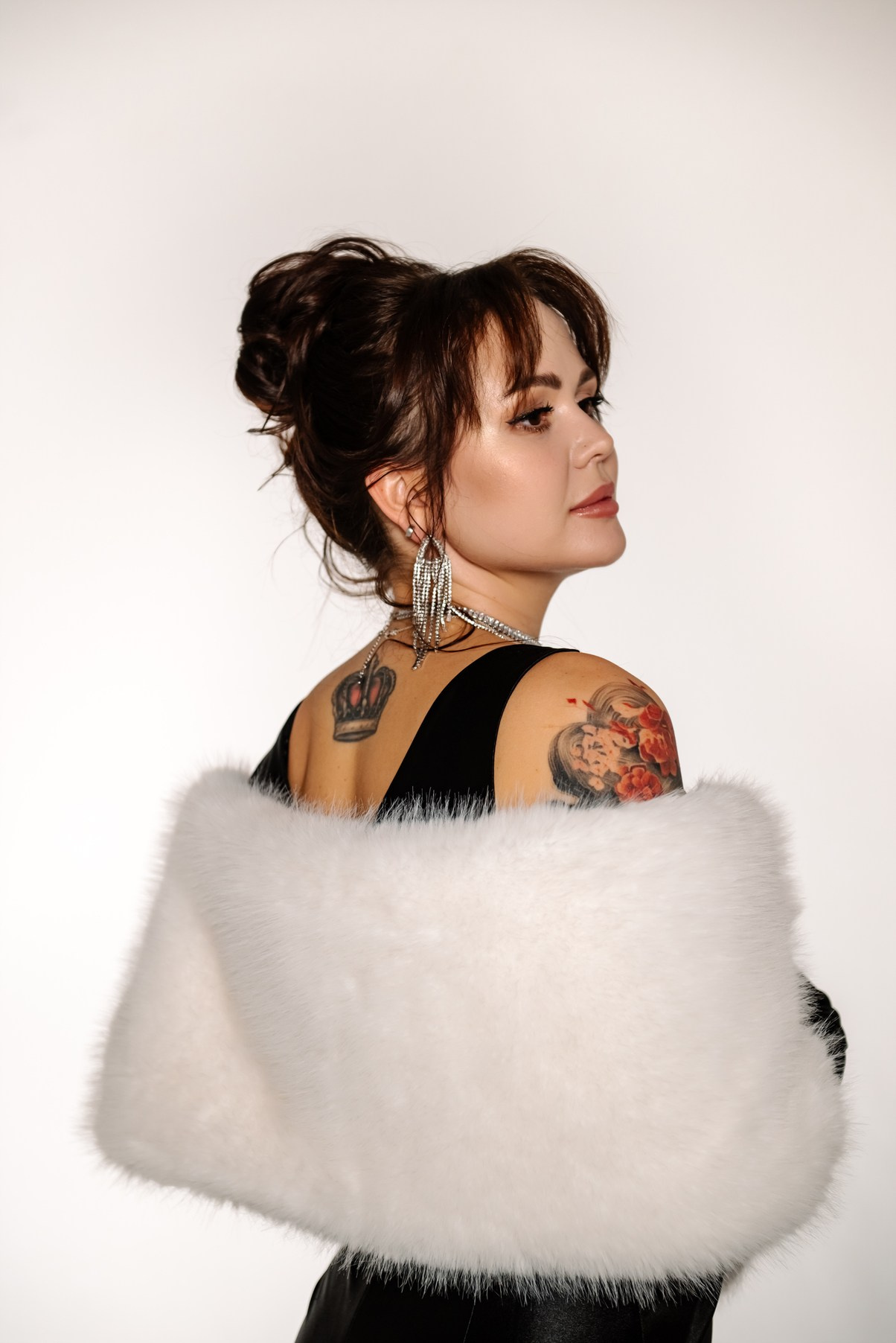 Индивидуальная. В шубке. Свадебный и сеейный фотограф в Санкт-Петербурге Елена Худякова