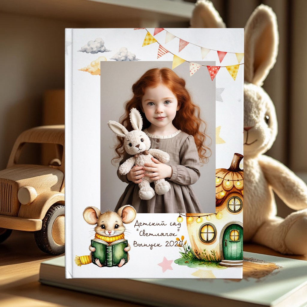 Выпускной альбом для детского сада «МЫШАТА». Medlori fotobook Выпускные альбомы в Липецке Лариса Медведева