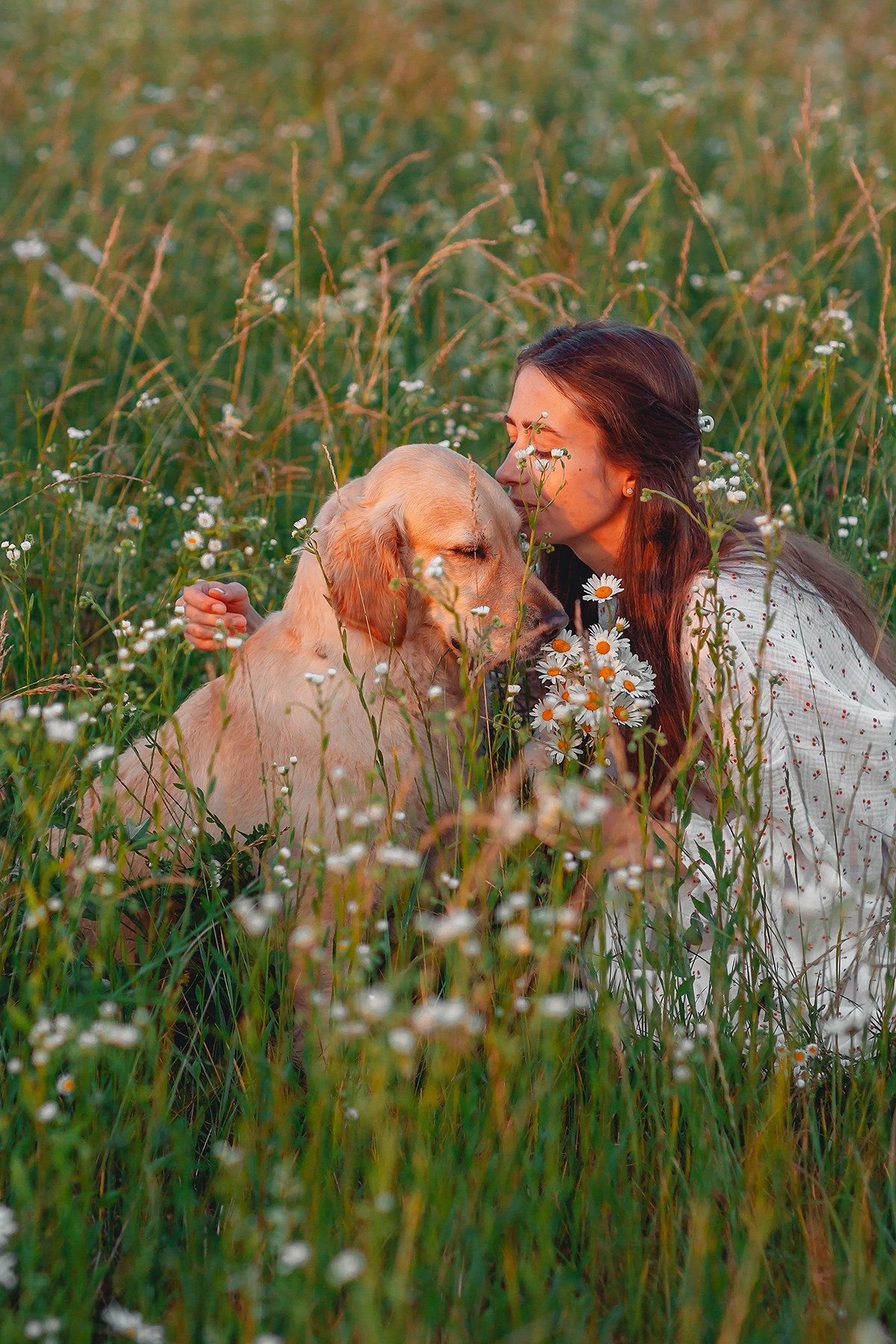 Марина и Чили. Семейный фотограф анималист Мария Крючкова
