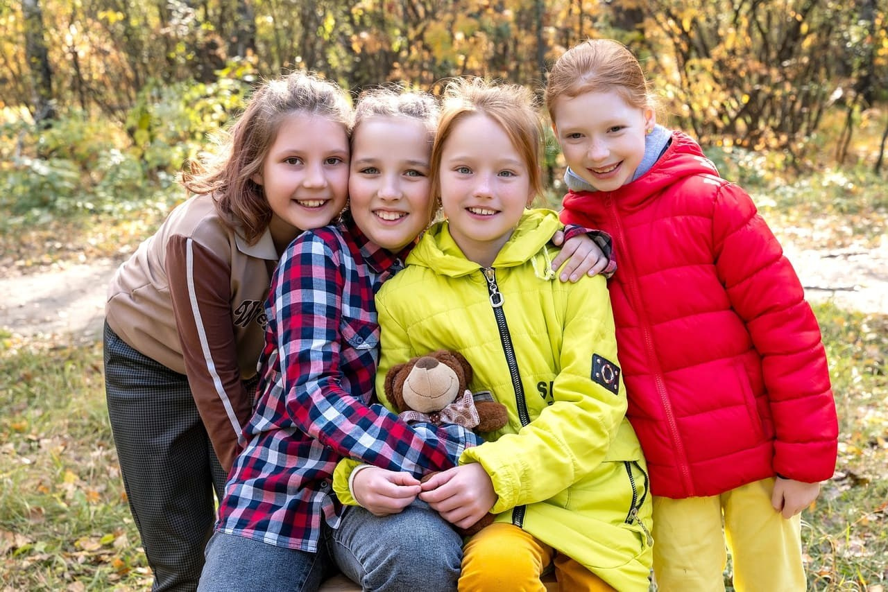 Осенняя фотосессия класса в Челябинске - Лыжная база.