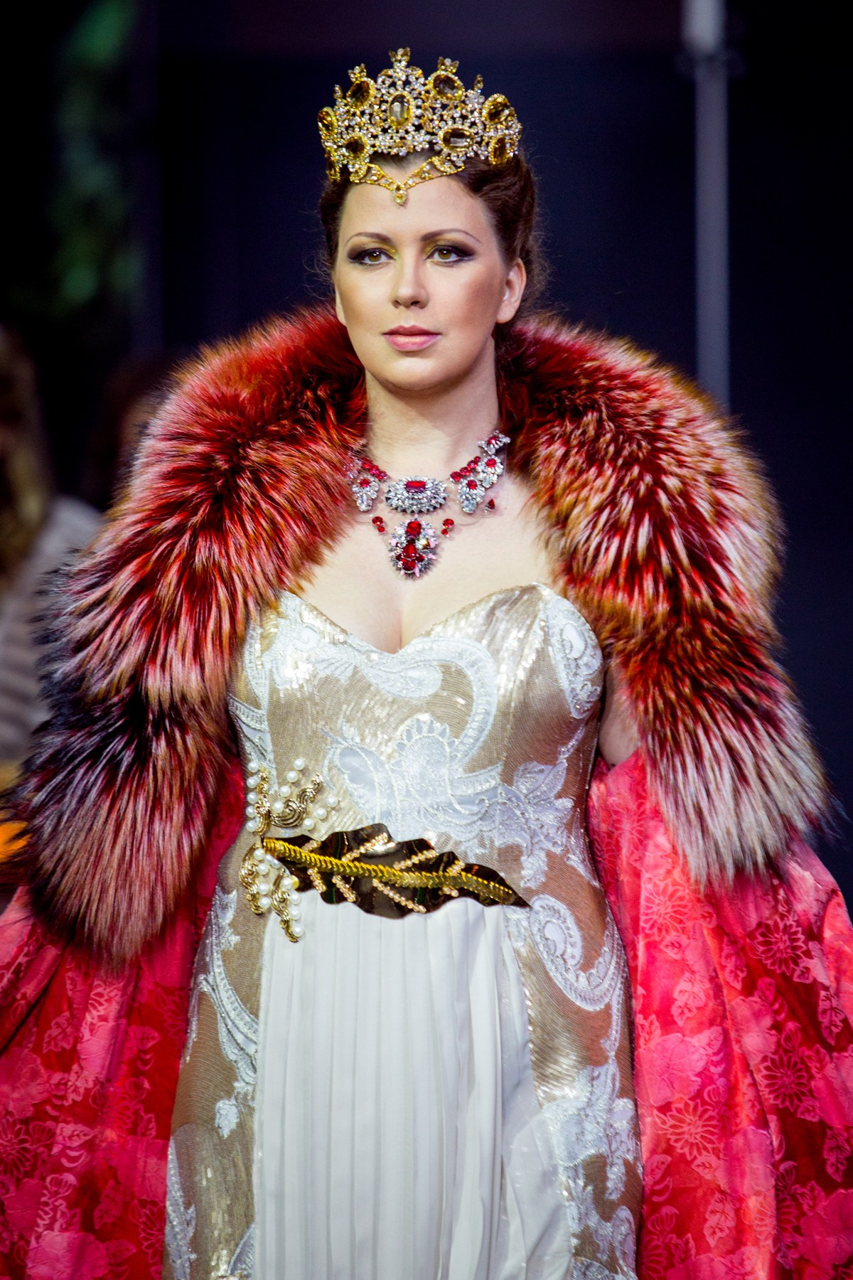 Модный показ LeShow, Москва, 2014. Портретные фотографы в Москве — Анна и Алексей Бородины