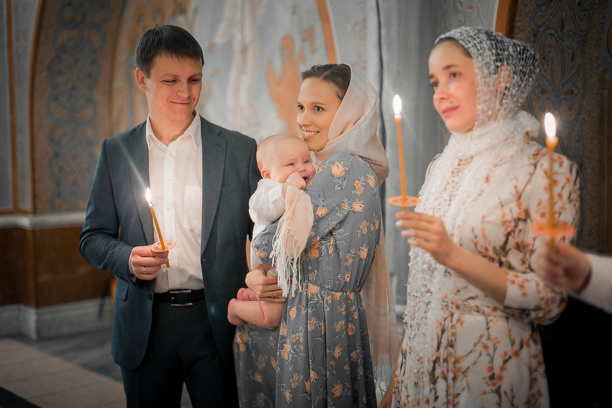 Крестины Аси. Репортажный фотограф Борис Геер