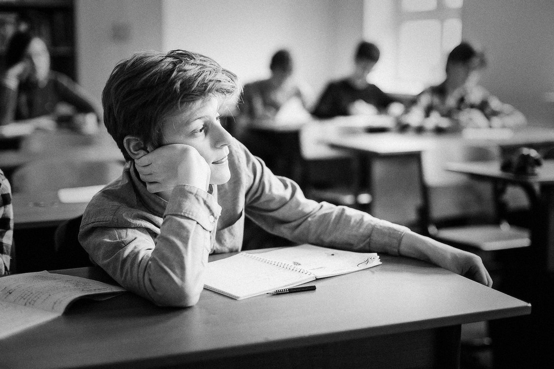 Фоторепортаж со школьного урока 4-го класса. Репортажный фотограф Борис Геер