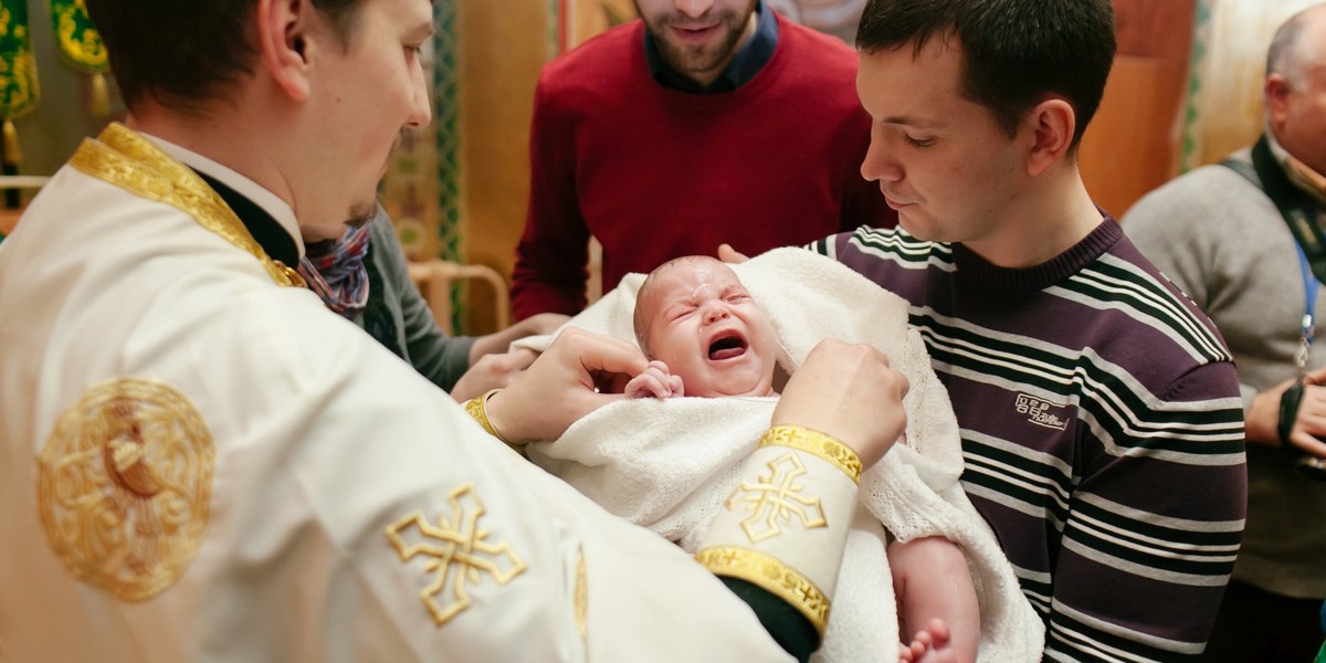 Крещение Казанская церковь Воскресенского Новодевичьего монастыря. Фотограф на крещение в Санкт Петербурге