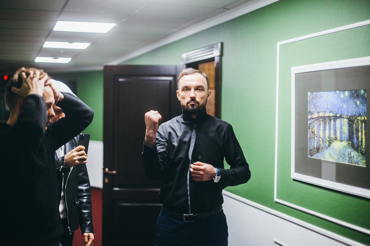 Бэкстейдж съемка рекламы. Фотограф Денис Денисов