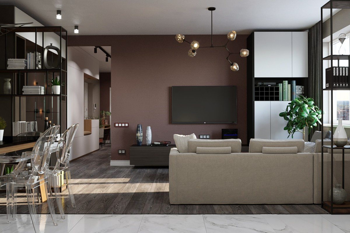 Интерьер апартаментов Эстель (г. Батайск)