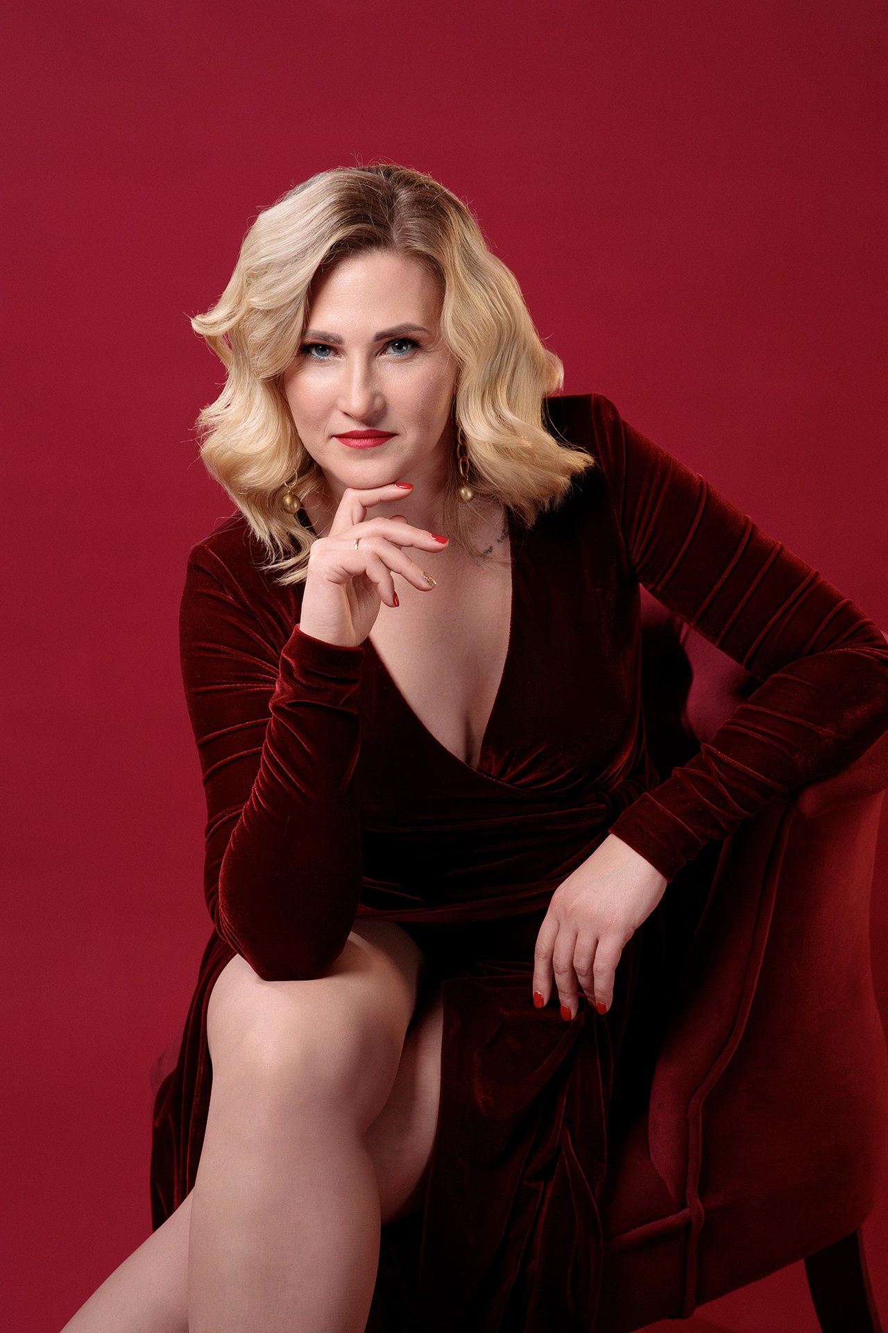 Женский портрет. Фотограф Александр Калинин