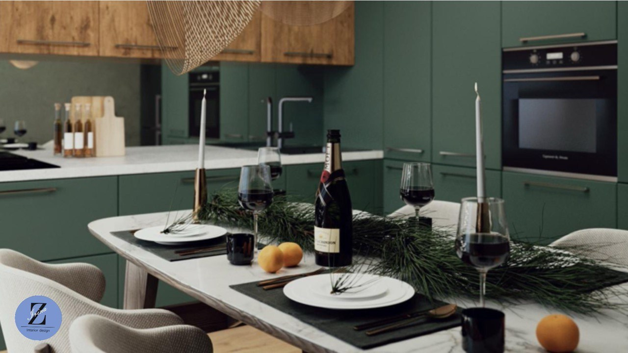 Кухня для молодой пары (г. Кемерово). Ирина Змазнева_Дизайнер интерьера_Новосибирск