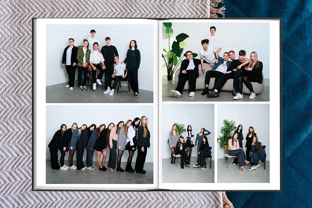 Выпускной альбом «Большой альбом про нас». Студия выпускных альбомов Ольги Галкиной. Томск