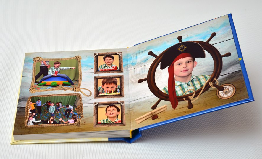 Фотокнига о Дне рождения ребёнка. Выпускные фотокниги, фотосъемка, видеосъемка в Челябинске и области