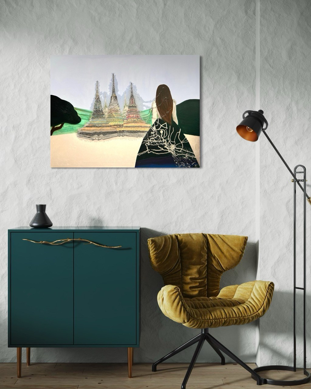 Серия «Волшебница Изумрудного Востока». Картины пейзаж