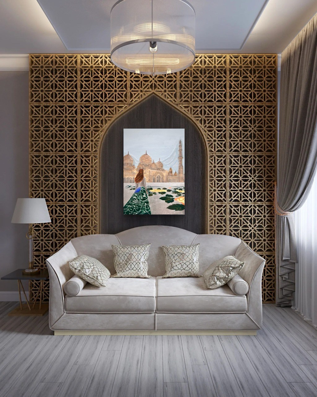 Серия «Волшебница Изумрудного Востока». Картины пейзаж