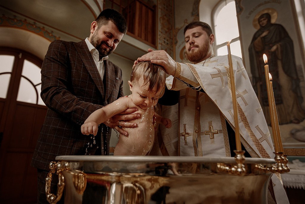 Крещение Федора. Детский семейный фотограф в Севастополе Крыму