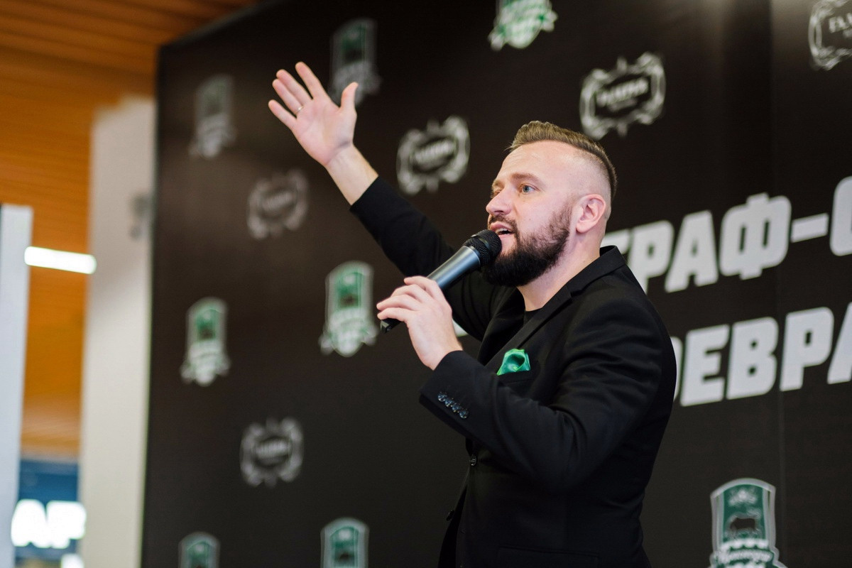 Автограф сессия ФК «Краснодар». Фотограф Саид Дакаев г. Краснодар