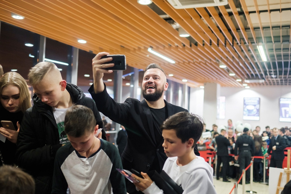 Автограф сессия ФК «Краснодар». Фотограф Саид Дакаев г. Краснодар