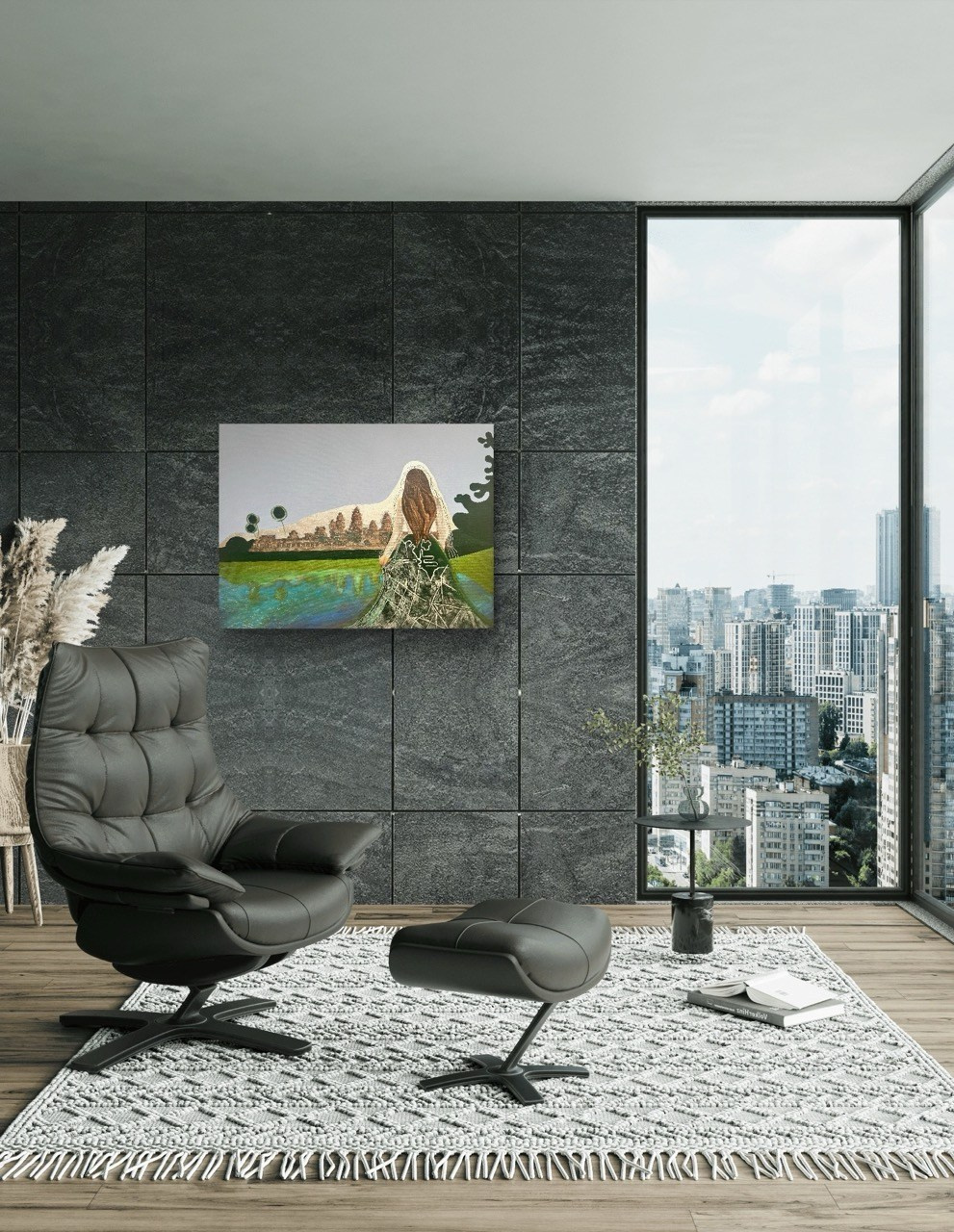 Серия «Волшебница Изумрудного Востока». Картины пейзаж