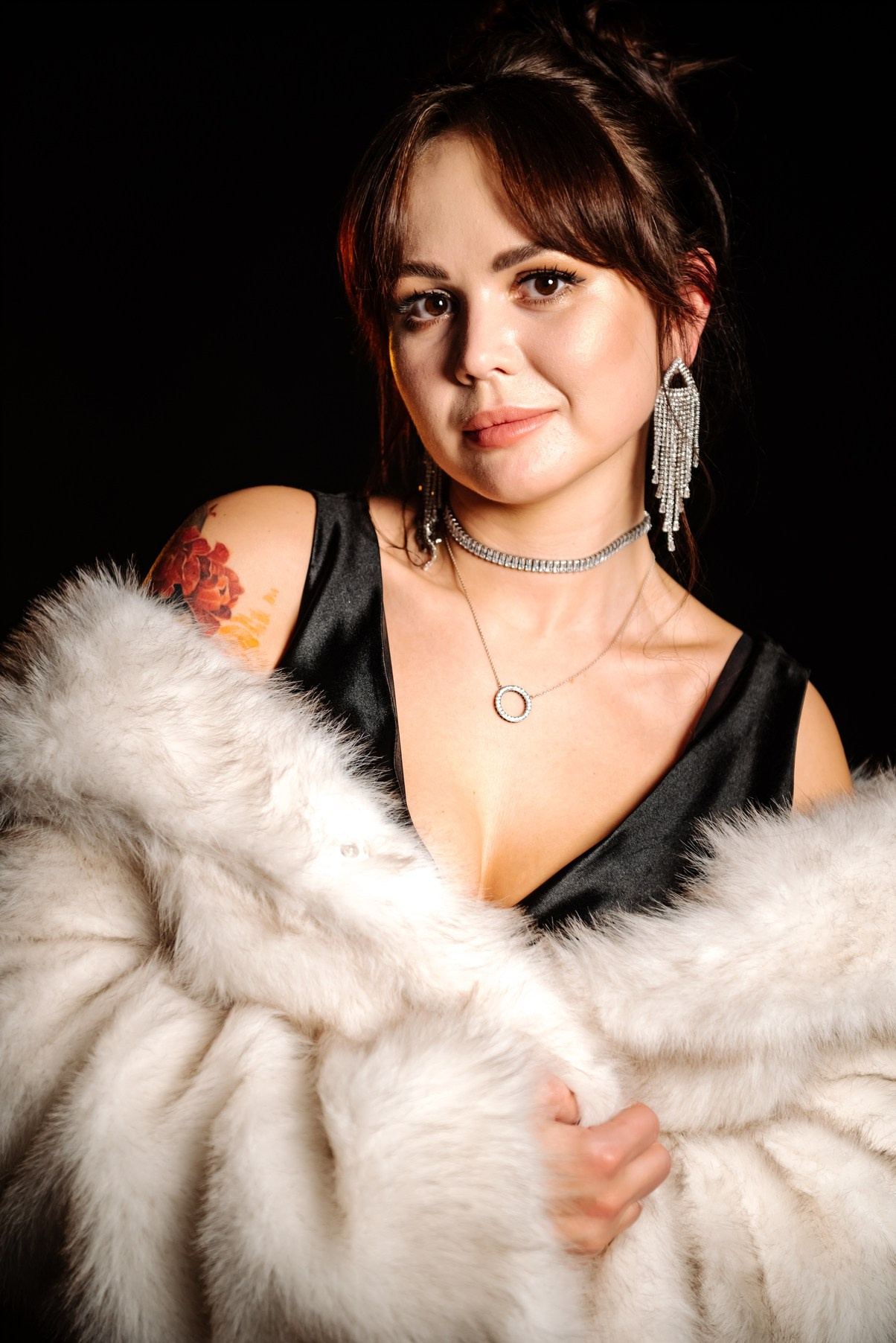 Индивидуальная. В шубке. Свадебный и сеейный фотограф в Санкт-Петербурге Елена Худякова