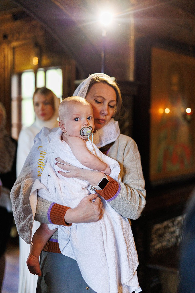— Таинство Крещения. Детский и семейный фотограф Домодедово