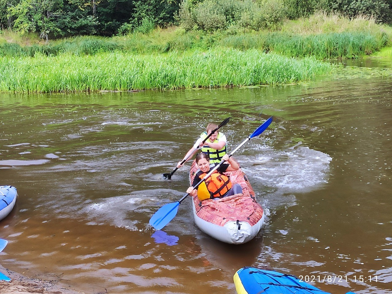 Сплав на байдарках 21.08.21. Галерея Фантим