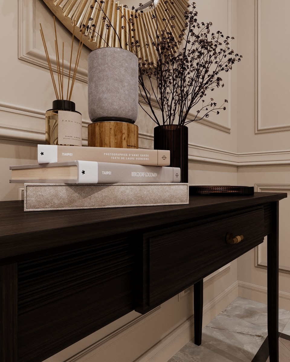 Холл новая консоль. Визуализатор Векшина Елена