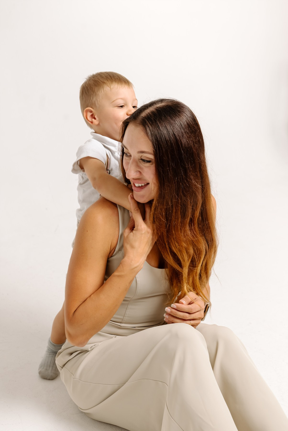 Семейная. Анна с сыном. Свадебный и сеейный фотограф в Санкт-Петербурге Елена Худякова