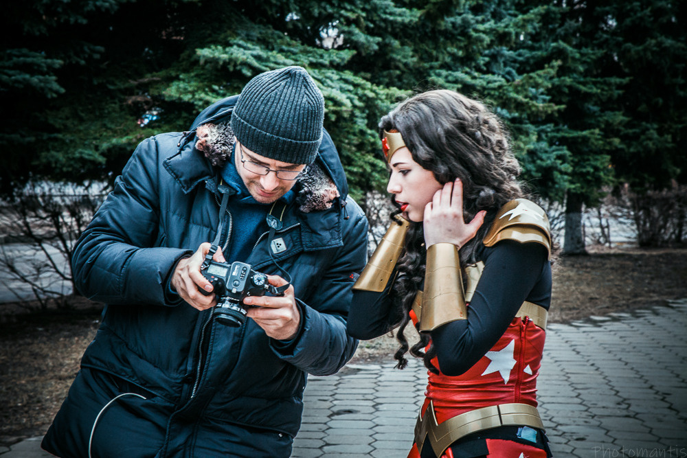 Cosplay. Photomantis