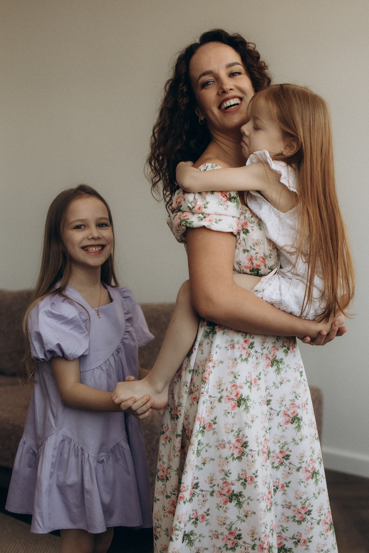 Саша, Ева и София. Семейный фотограф в Ижевске Даша Денисова