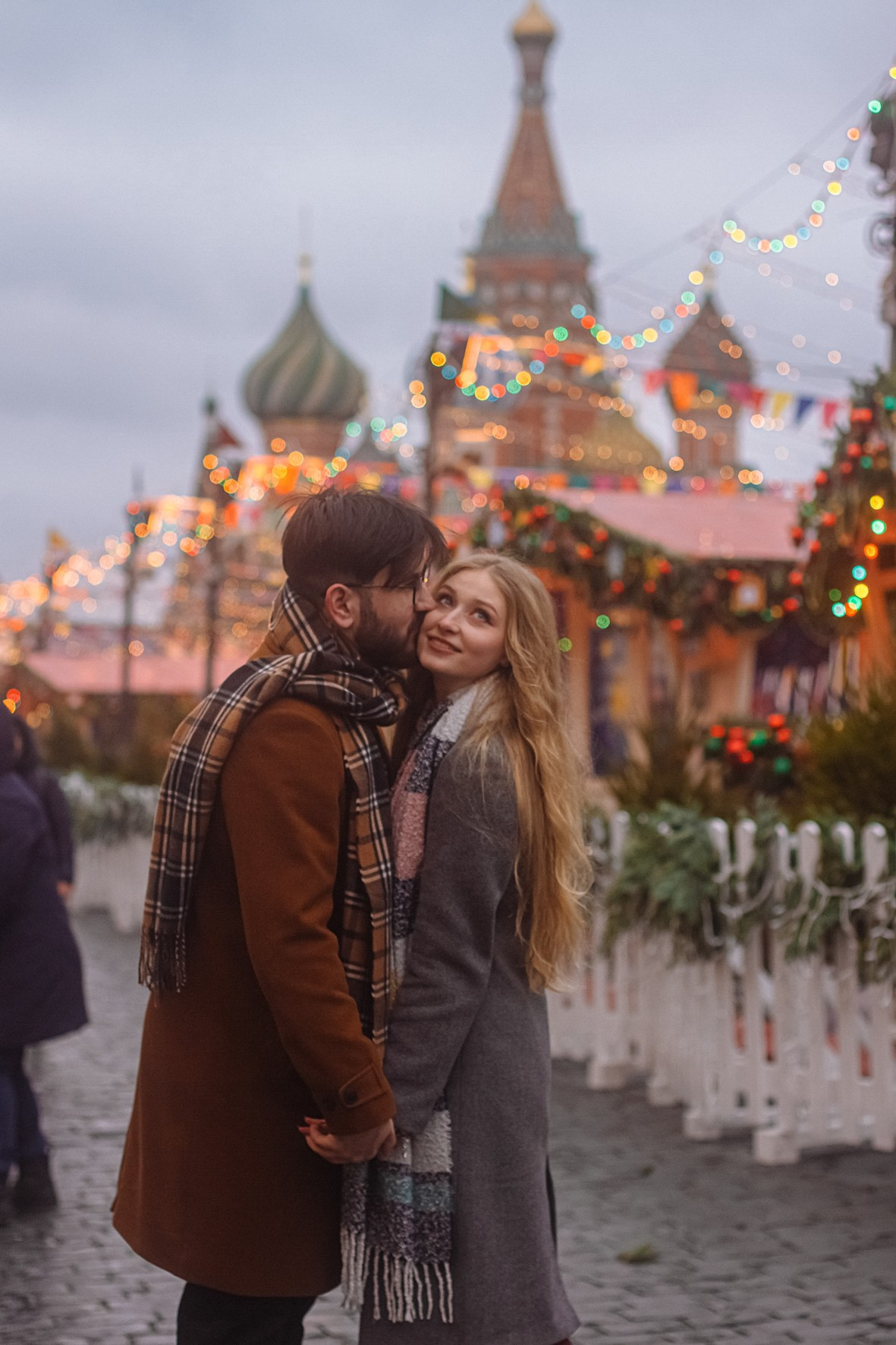 Новогодние фотопрогулки в центре Москвы. Мужской Фотограф Настя Кравчук Москва